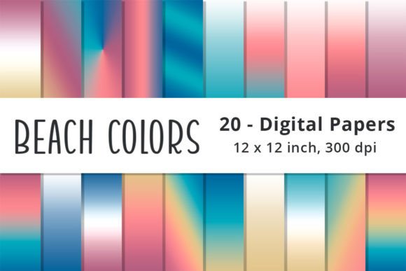 Download Beach Color Gradient Background Papers - Gradient background Collection