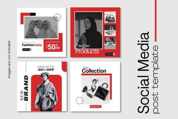 Download Fashion Social Media Posts - Social media posts Collection