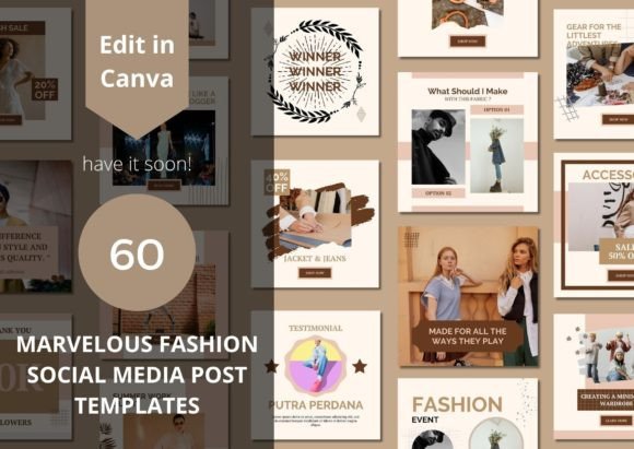 Download 60 Marvelous Fashion Social Media Posts - Social media posts Collection